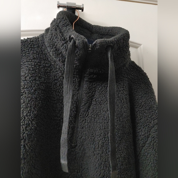 ATHLETA Talus pull over half zip Sherpa fleece sweatshirt - Picture 8 of 8